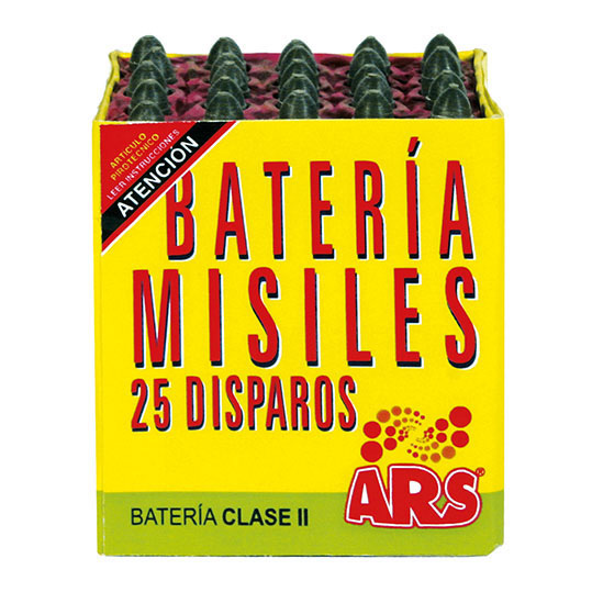 Batería 25 Misiles