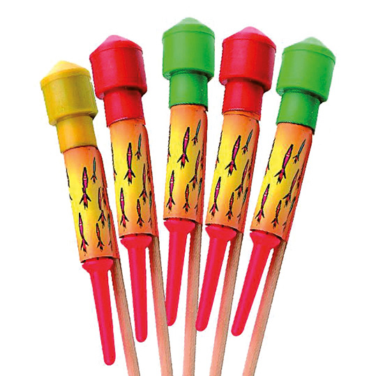5 Cohetes color Tropic